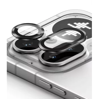 Ringke fotoaparato rėmelio apsauga, 2 vnt., skirta Nothing Phone (4a) Pro, juoda