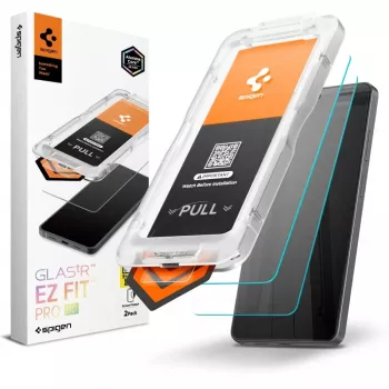 Spigen Glas.TR EZ Fit Pro AC HD Camera Lens Protector, skirtas Samsung Galaxy S26 Ultra, skaidrus - 2 vnt. pakuotė