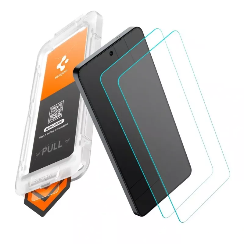 Spigen Glas.TR EZ Fit Pro AC HD Camera Lens Protector, skirtas Samsung Galaxy S26 Ultra, skaidrus - 2 vnt. pakuotė