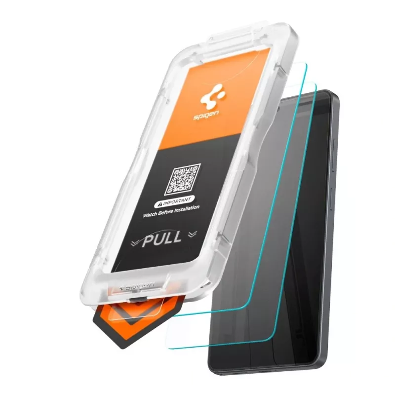 Spigen Glas.TR EZ Fit Pro AC HD Camera Lens Protector, skirtas Samsung Galaxy S26 Ultra, skaidrus - 2 vnt. pakuotė