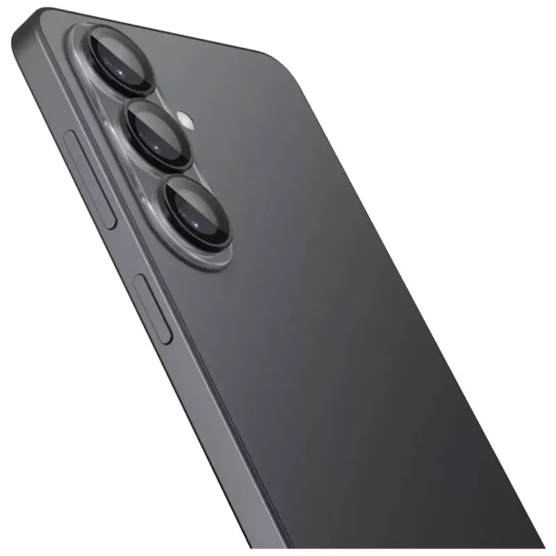 Spigen Optik Pro HD Glas.tR EZ Fit Camera Protector 2-Pack for Samsung Galaxy S26+ - Black
