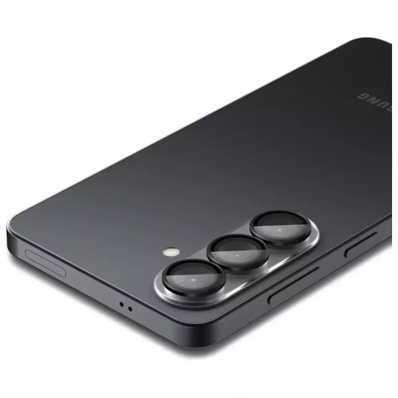 Spigen Optik Pro HD Glas.tR EZ Fit Camera Protector 2-Pack for Samsung Galaxy S26+ - Black