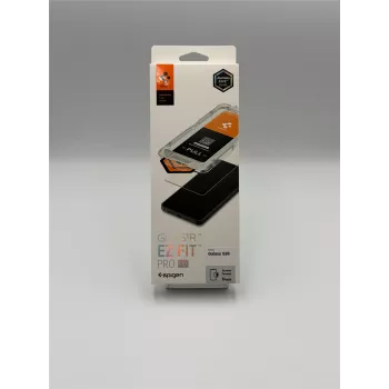 Spigen Glas.TR EZ Fit Pro AC HD grūdinto stiklo ekrano apsauga, skirta Samsung Galaxy S26, permatoma