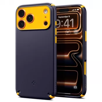 Spigen Nano Pop Hybrid Mag Dėklas, skirtas Apple iPhone 17 Pro - Blueberry Navy
