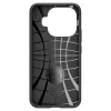 Spigen Rugged Armor dėklas, skirtas Xiaomi 15T Pro, matinis juodas