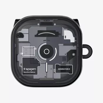 SPIGEN ULTRA HYBRID SAMSUNG GALAXY BUDS 4 / 4 PRO ZERO ONE BLACK