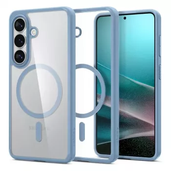 Spigen Ultra Hybrid Mag MagSafe Dėklas Samsung Galaxy S26+ - Skaidriai Mėlynas