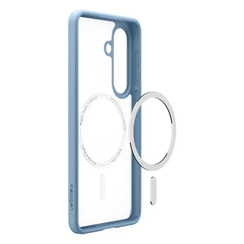 Spigen Ultra Hybrid Mag MagSafe Dėklas Samsung Galaxy S26+ - Skaidriai Mėlynas