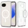 Spigen Ultra Hybrid MagFit dėklas Google Pixel 10a, suderinamas su MagSafe, Clear White spalvos (ACS11276)