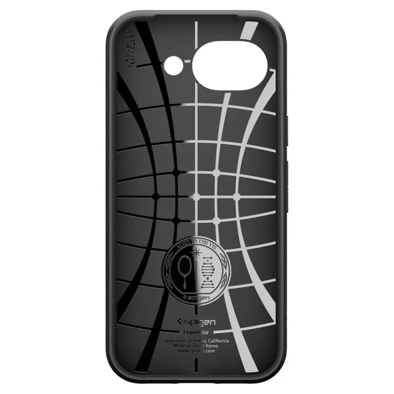 Spigen Liquid Air dėklas Google Pixel 10a, matinės juodos spalvos (ACS11285)