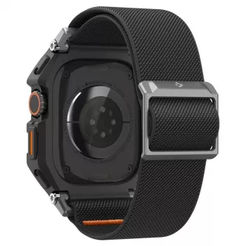 SPIGEN Lite Fit Pro & Tempered Glass Apple Watch Ultra 1 / 2 / 3 (49 mm) Matte Black