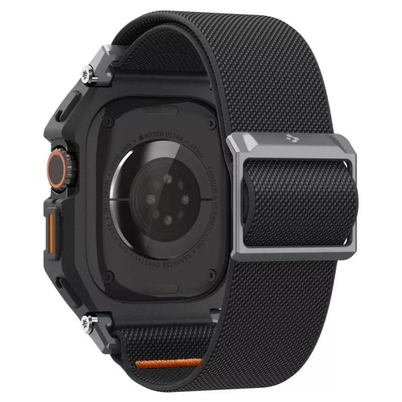 SPIGEN Lite Fit Pro & Tempered Glass Apple Watch Ultra 1 / 2 / 3 (49 mm) Matte Black