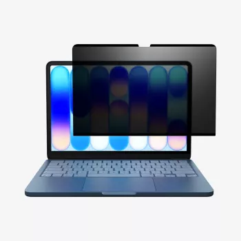 Spigen Safe View privatumo ekrano apsauga, skirta MacBook Neo 13 (2026)