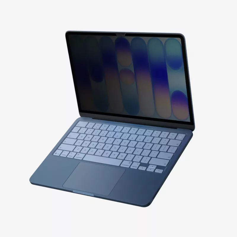 Spigen Safe View privatumo ekrano apsauga, skirta MacBook Neo 13 (2026)
