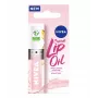 NIVEA Caring Lip Oil Clear Glow Drėkinantis lūpų aliejus 5.5 ml