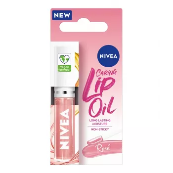 NIVEA Caring Lip Oil Rose Lip Oil 5.5 ml