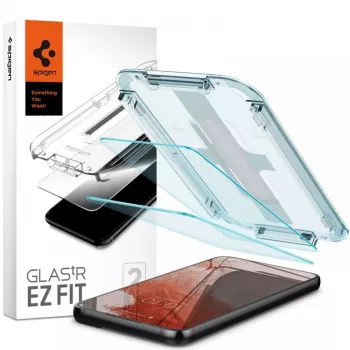 Spigen Glas.tR EZ Fit Grūdinto Stiklo Ekrano Apsauga 2 vnt. Samsung Galaxy S22
