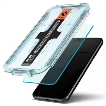 Spigen Glas.tR EZ Fit Grūdinto Stiklo Ekrano Apsauga 2 vnt. Samsung Galaxy S22