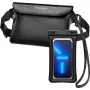 Spigen A621 Universal Waterproof Case & Waist Bag Black