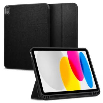 Spigen Urban Fit Dėklas iPad 10.9 colio 10 kartos (2022) / iPad 11 colio (2025) - Juodas