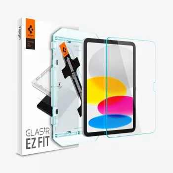Spigen Glas.tR EZ Fit Apsauginis Stiklas, skirta Apple iPad 10.9 colių (10-osios kartos, 2022 m.)