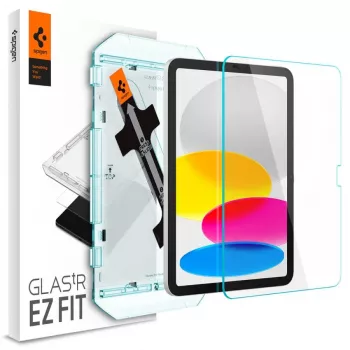 Spigen Glas.tR EZ Fit Apsauginis Stiklas, skirta Apple iPad 10.9 colių (10-osios kartos, 2022 m.)