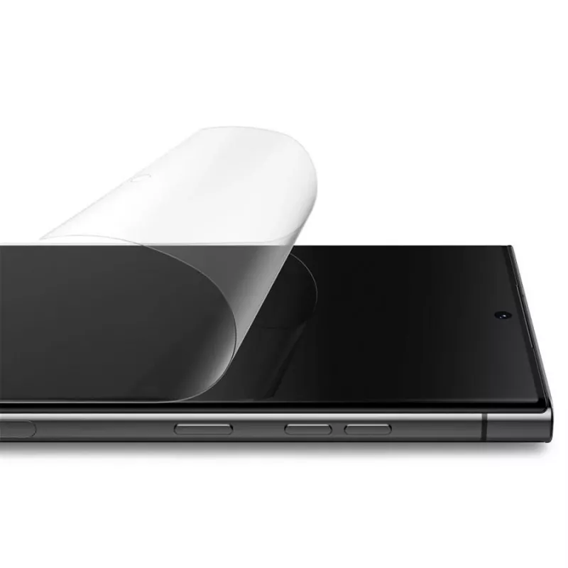 Spigen Neo Flex Ekrano apsauga, skirta Samsung Galaxy S23 Ultra (Skaidri) – 2 vnt. pakuotė