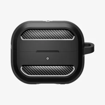 Spigen Rugged Armor Case for Samsung Galaxy Buds 3 / Buds 3 Pro - Matte Black
