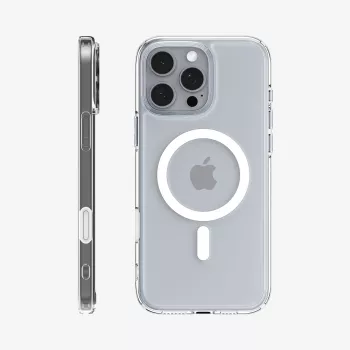 Spigen Ultra Hybrid T MagSafe Dėklas, skirtas Apple iPhone 16 Pro Max, Baltas