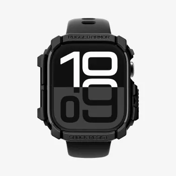 SPIGEN Rugged Armor Apple Watch 10 / 11 (42 mm) Matte Black