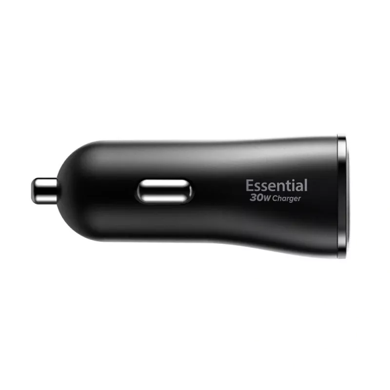SPIGEN Essential EV302 2-Port Car Charger 30W Black