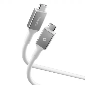 SPIGEN Essential USB-C į USB-C laidas 240W 120cm Baltas