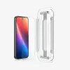 Ekrano apsauginiai stiklai Spigen Glas.tR EZ Fit, 2 vnt., skirti Google Pixel 9a, skaidrūs