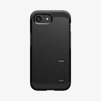 Spigen Tough Armor Mag Case for iPhone 16e, juodos spalvos