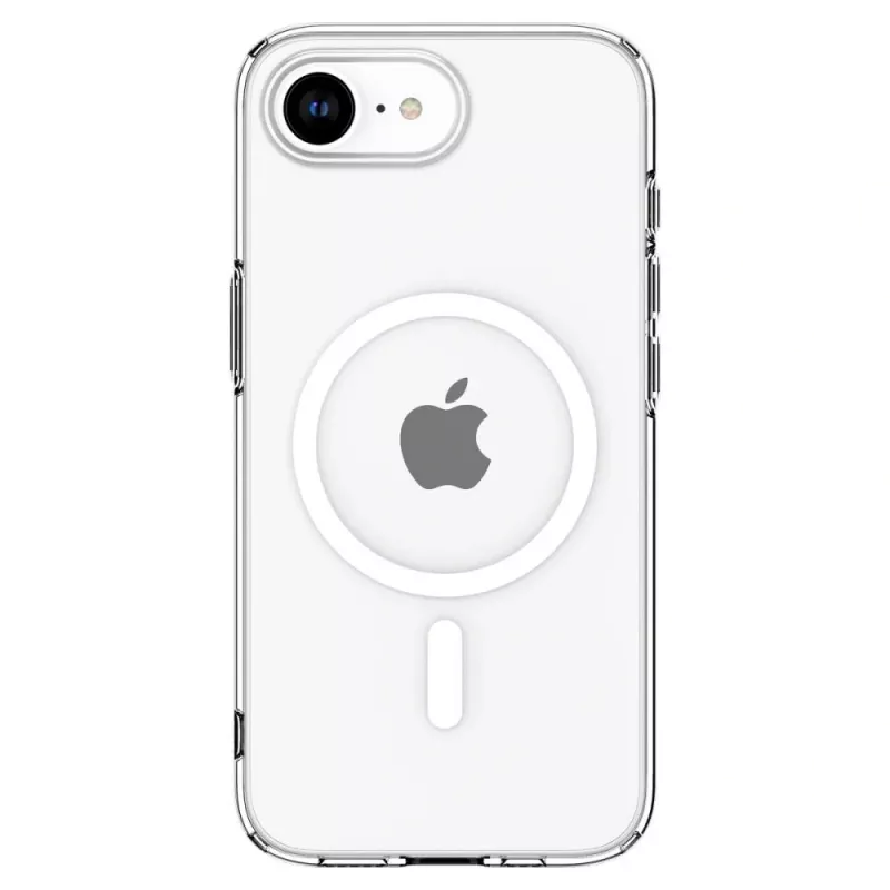 Spigen Liquid Crystal Mag MagSafe dėklas iPhone 16e, permatomas