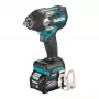 Makita TW008GM201 belaidis smūginis veržliaraktis 1/2 colio kvadratinis velenas 1100 Nm 170 mm 2 akumuliatoriai, įkroviklis