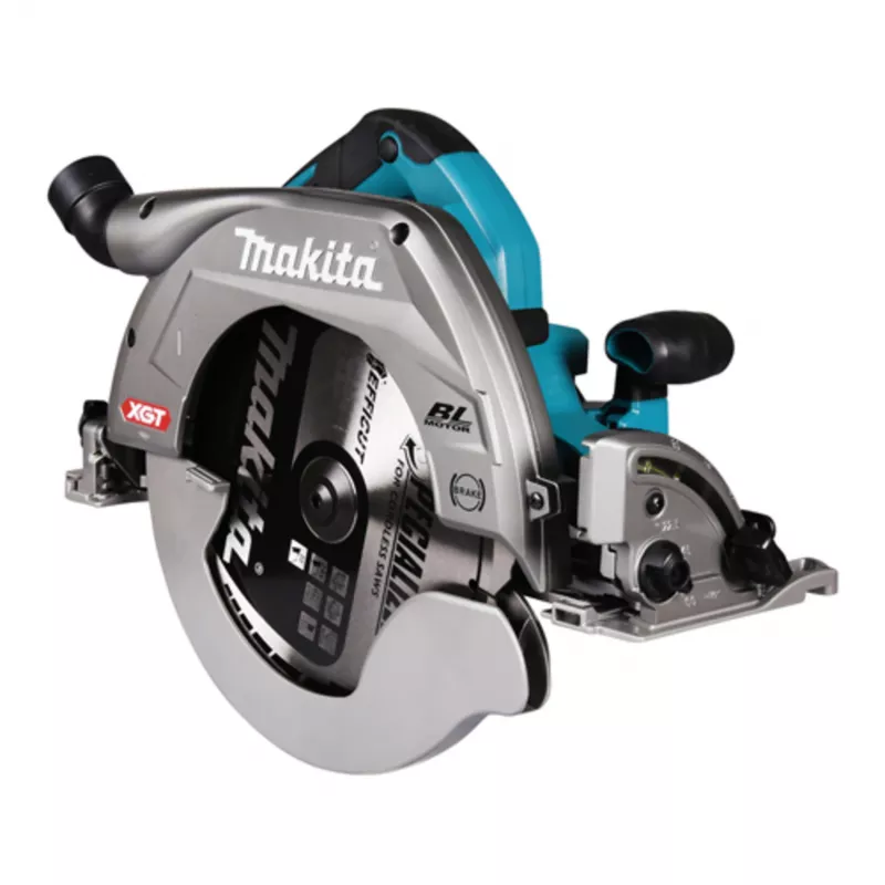 „Makita XGT HS011GT201“ 185 mm (7-1/4 colio) belaidis pjūklas su 2 akumuliatoriais, įkrovikliu ir dėklu