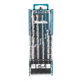 Makita E-15861 SDS-Plus gręžtuvų rinkinys 8 vnt. su kietlydinio antgaliais
