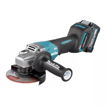 MAKITA GA016GM201 XGT 40V Max belaidis kampinis šlifuoklis 125mm 2x4.0Ah baterijos
