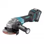 MAKITA GA016GM201 XGT 40V Max belaidis kampinis šlifuoklis 125mm 2x4.0Ah baterijos