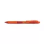 Pentel EnerGel X Retractable Gel Pen - Orange - 0.7 mm Medium Point - Ambidextrous