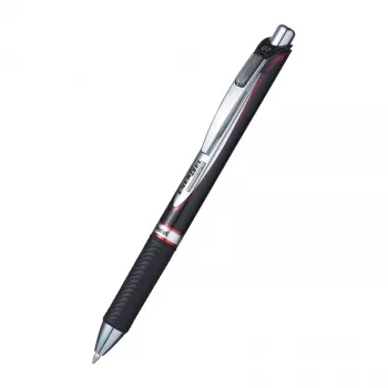 Pentel EnerGel Gel Roller Pen 0.35mm Red Document-Proof