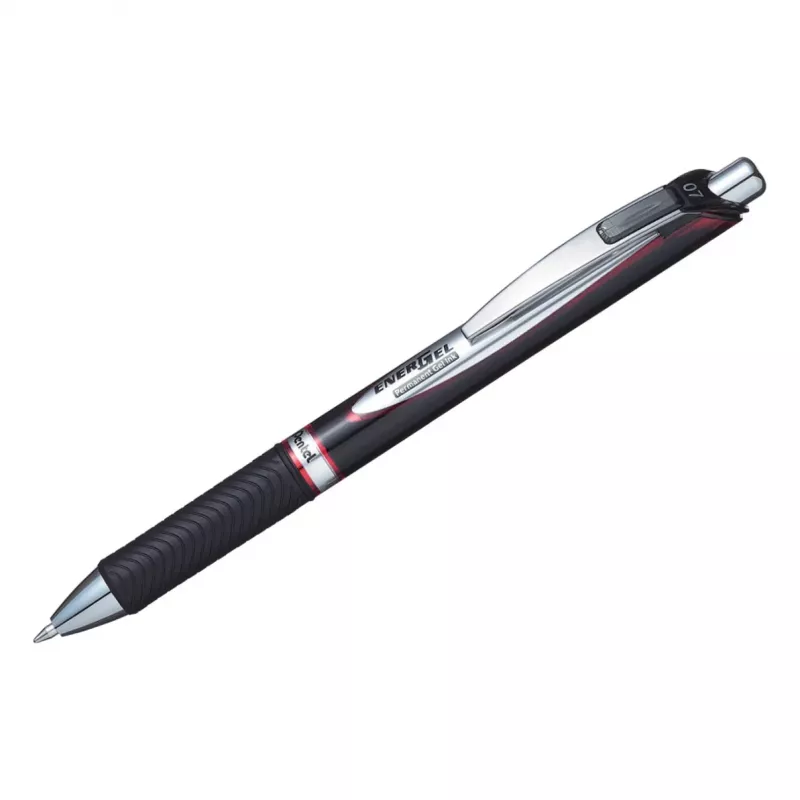 Pentel EnerGel Gel Roller Pen 0.35mm Red Document-Proof