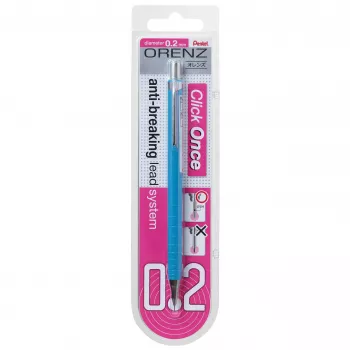 Pentel Orenz mechaninis pieštukas mėlynas B 0.2 mm