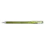 Pentel Hybrid Dual Metallic Gel Rašiklis - Auksinis - 1.0 mm - Su Dangteliu