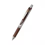 Pentel EnerGel Xm rašiklis su rudu rašalu, 0,35 mm, itin plonas antgalis