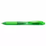 Pentel EnerGel X ištraukiamas gelinis rašiklis - Žalsvai geltona - 0,7 mm - Vidutinis antgalis - Tinkamas dešiniarankiams ir kairiarankiams