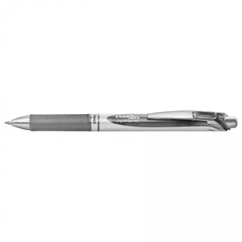 Pentel EnerGel BL77-NX rašiklis su pilku rašalu, 0,7 mm, užsukamas, daugkartinio naudojimo