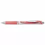 Pentel EnerGel BL77 įtraukiamas gelinis rašiklis - rožinis - koralinis - sidabrinis - apvalus - 0.7 mm - vandens pagrindo rašalas