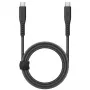ENERGEA Flow USB-C į USB-C laidas 1,5 m juodas 240W 5A PD greitas įkrovimas